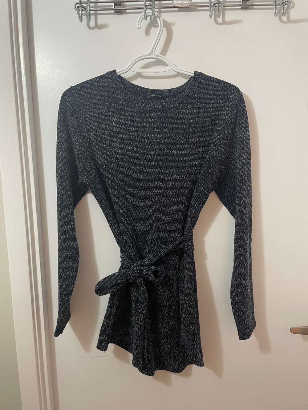 Dynamite Tunic Length Sweater